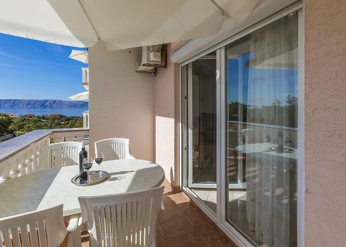 Appartement Hundefreundliches Nur 470 Meter Zum Mit Babybett Und Meerblick