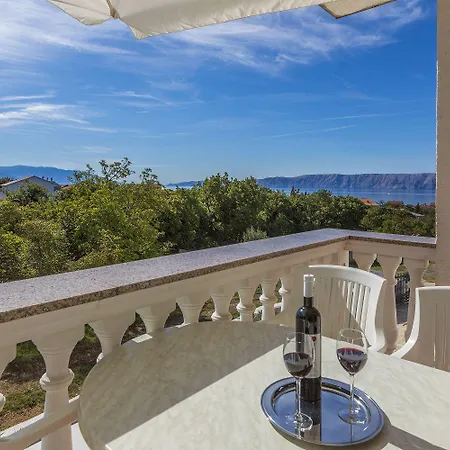 Apartment Hundefreundliches Nur 470 Meter Zum Mit Babybett Und Meerblick Povile